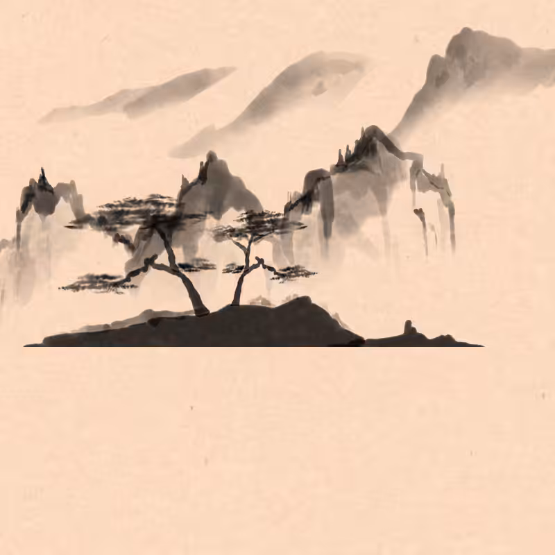 Chinese ink painting #1