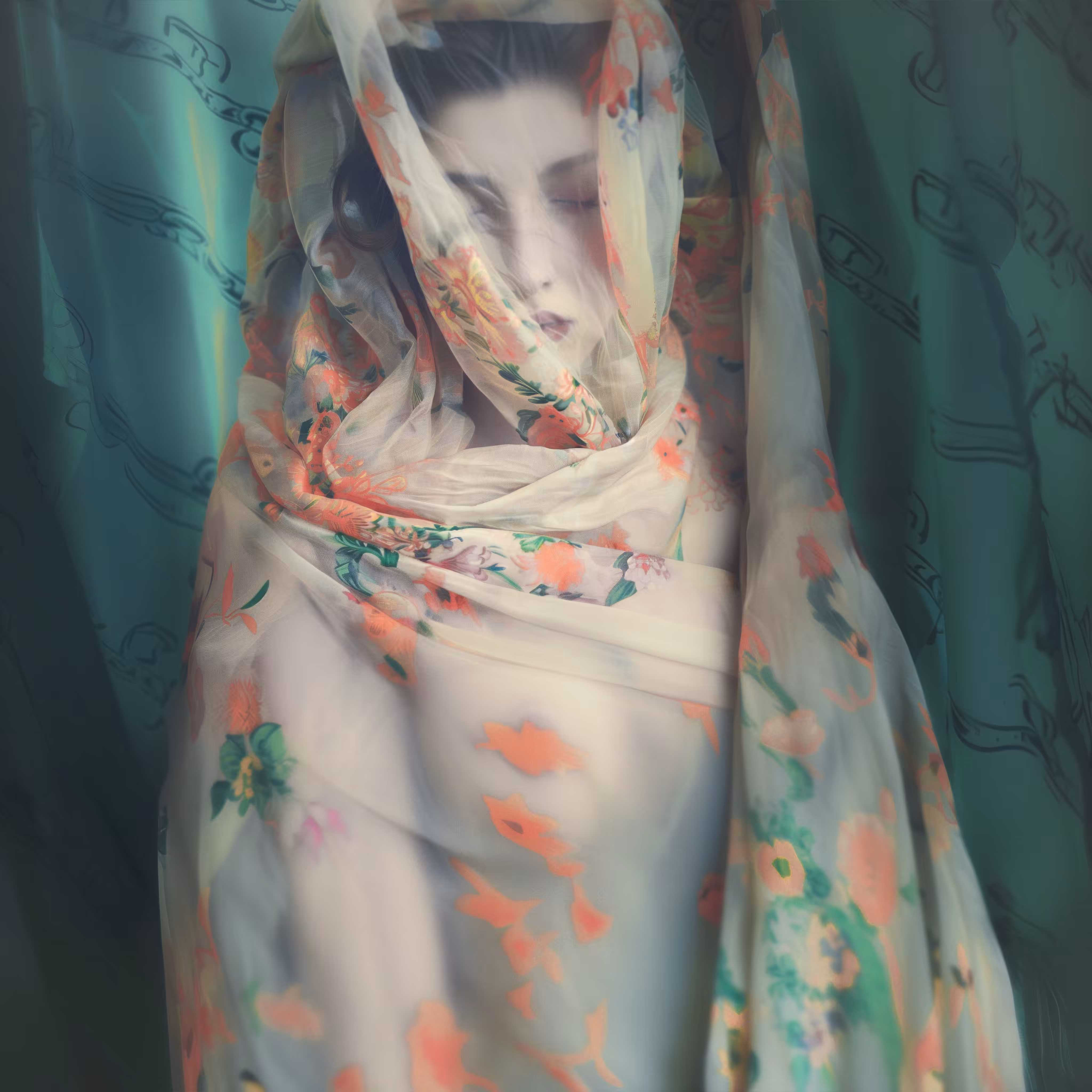 Silent Rapture of a Japanese Lady