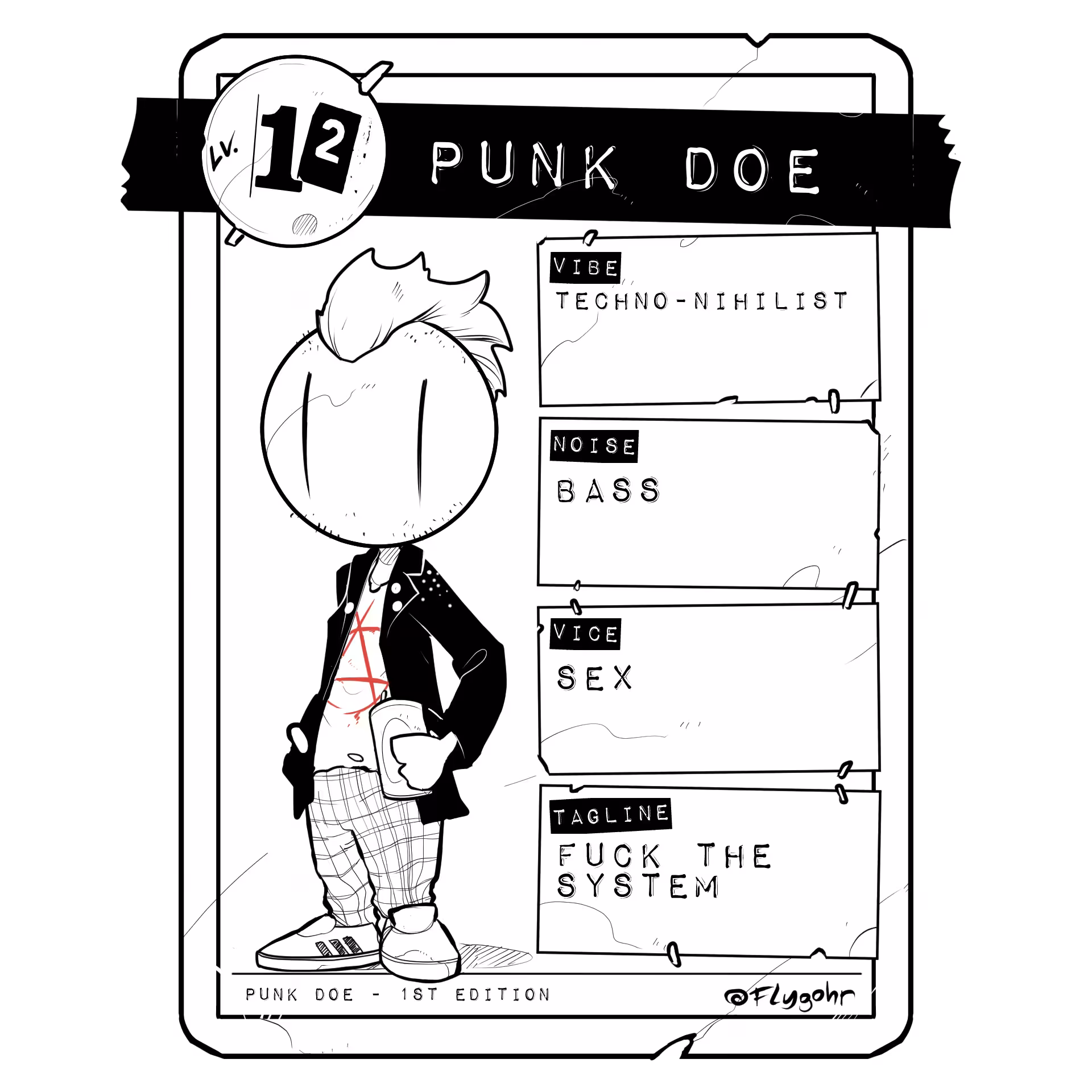 Lv.12 PUNK DOE | CUSTOM PUNK DOE #31
