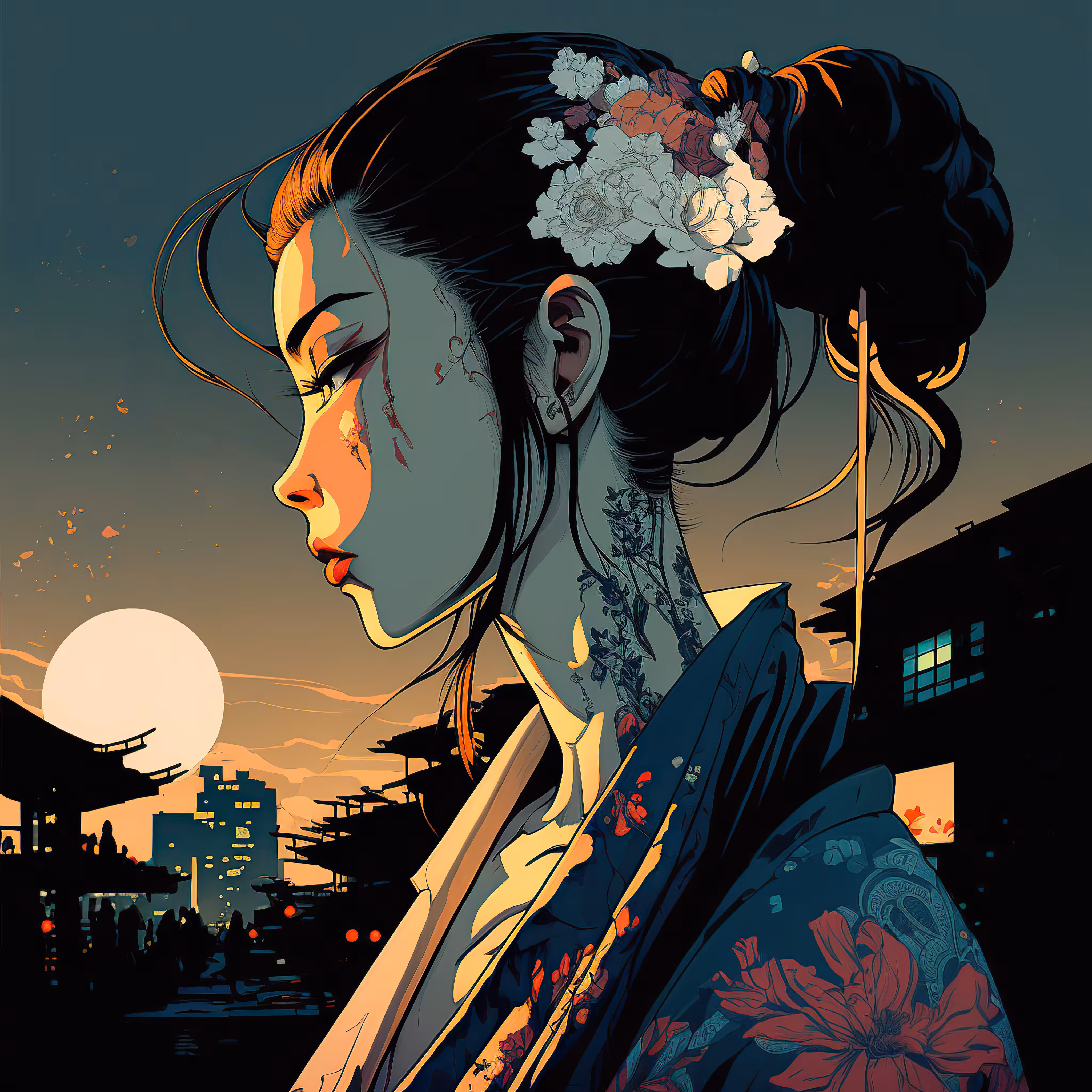 Tokyo Dawn 夜