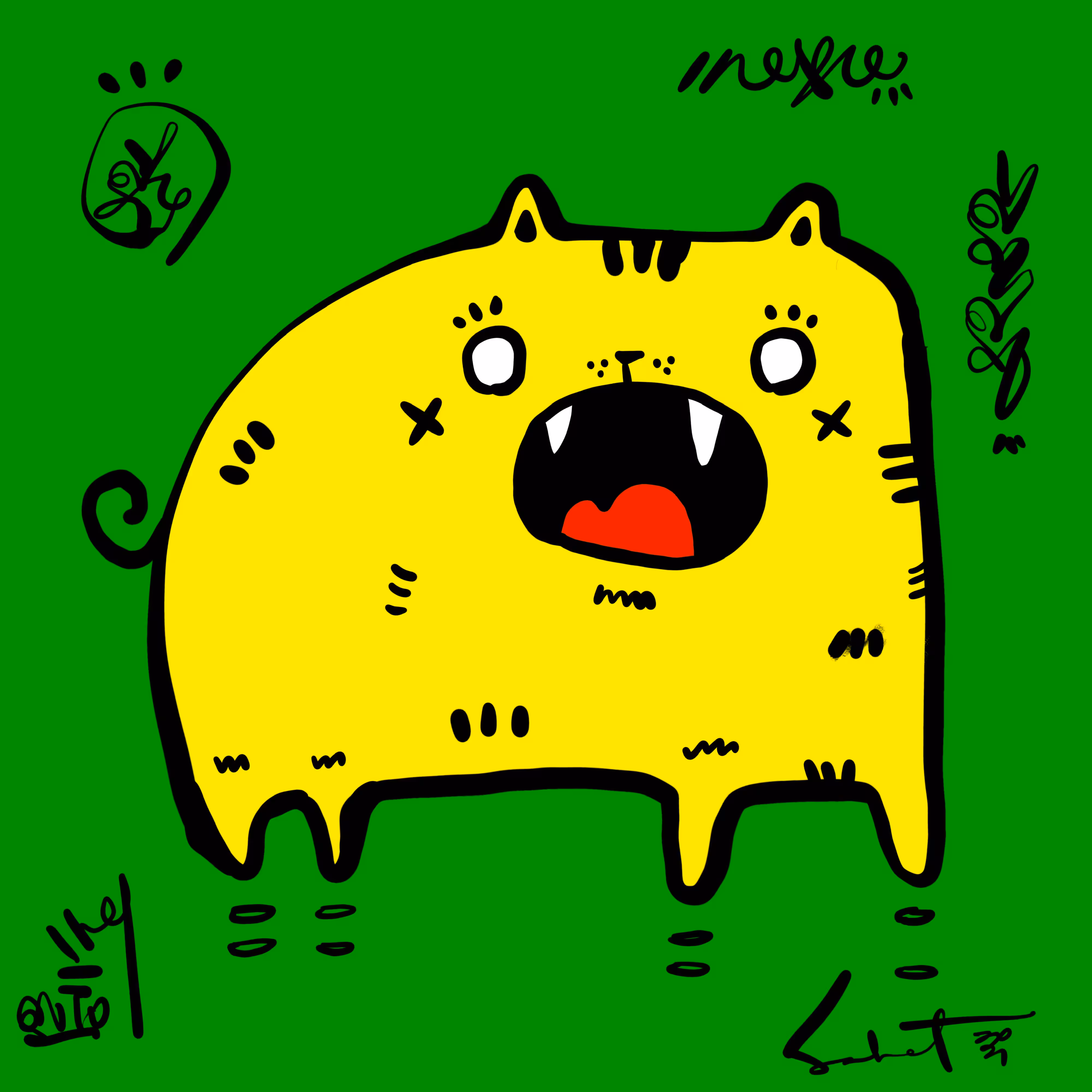Ugly Kitties by Sabet #271