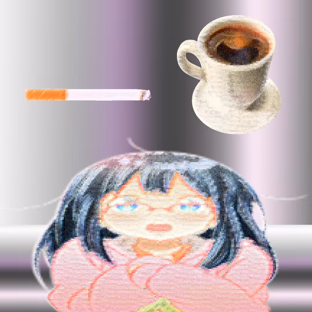 cafe y cigarrillo