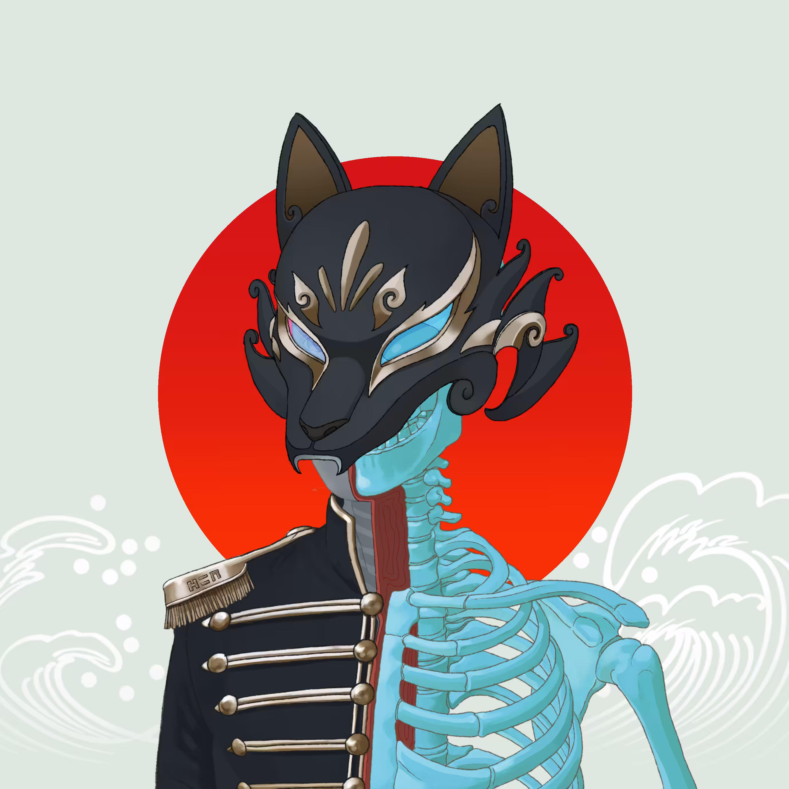 Guard Inari (Sekeleton)