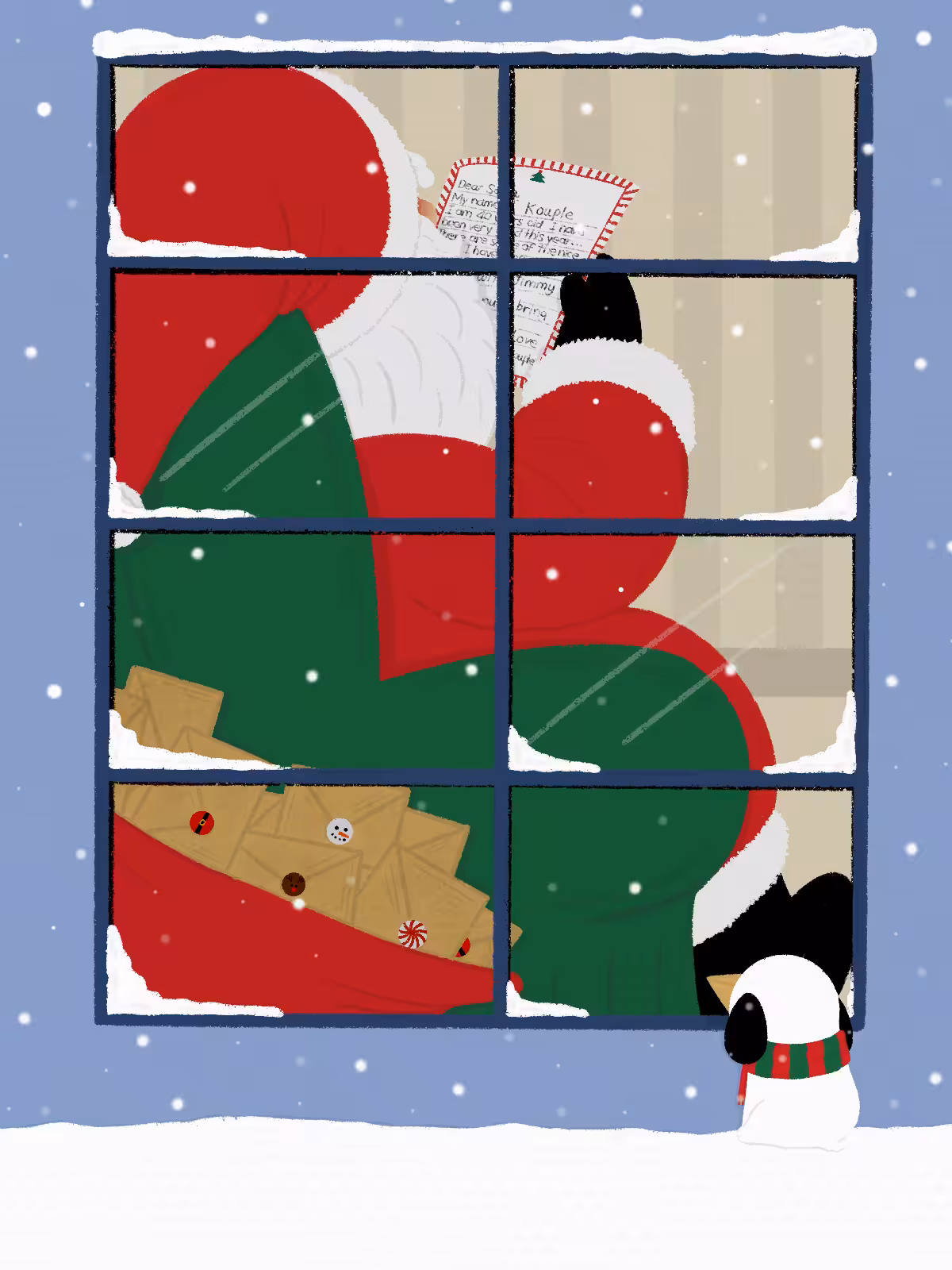 Jimmy's Snowy Delivery