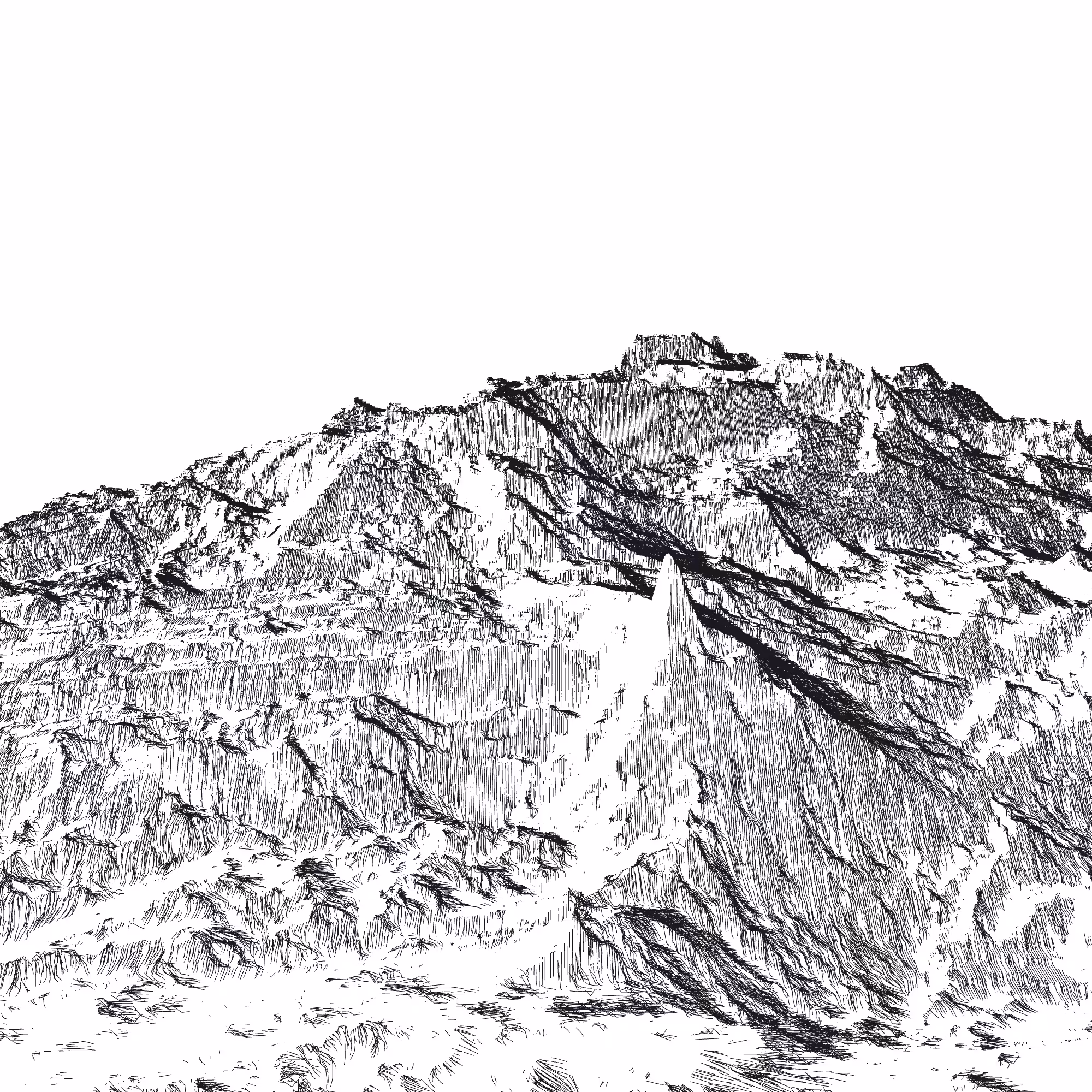 Ridge Scribbles #75