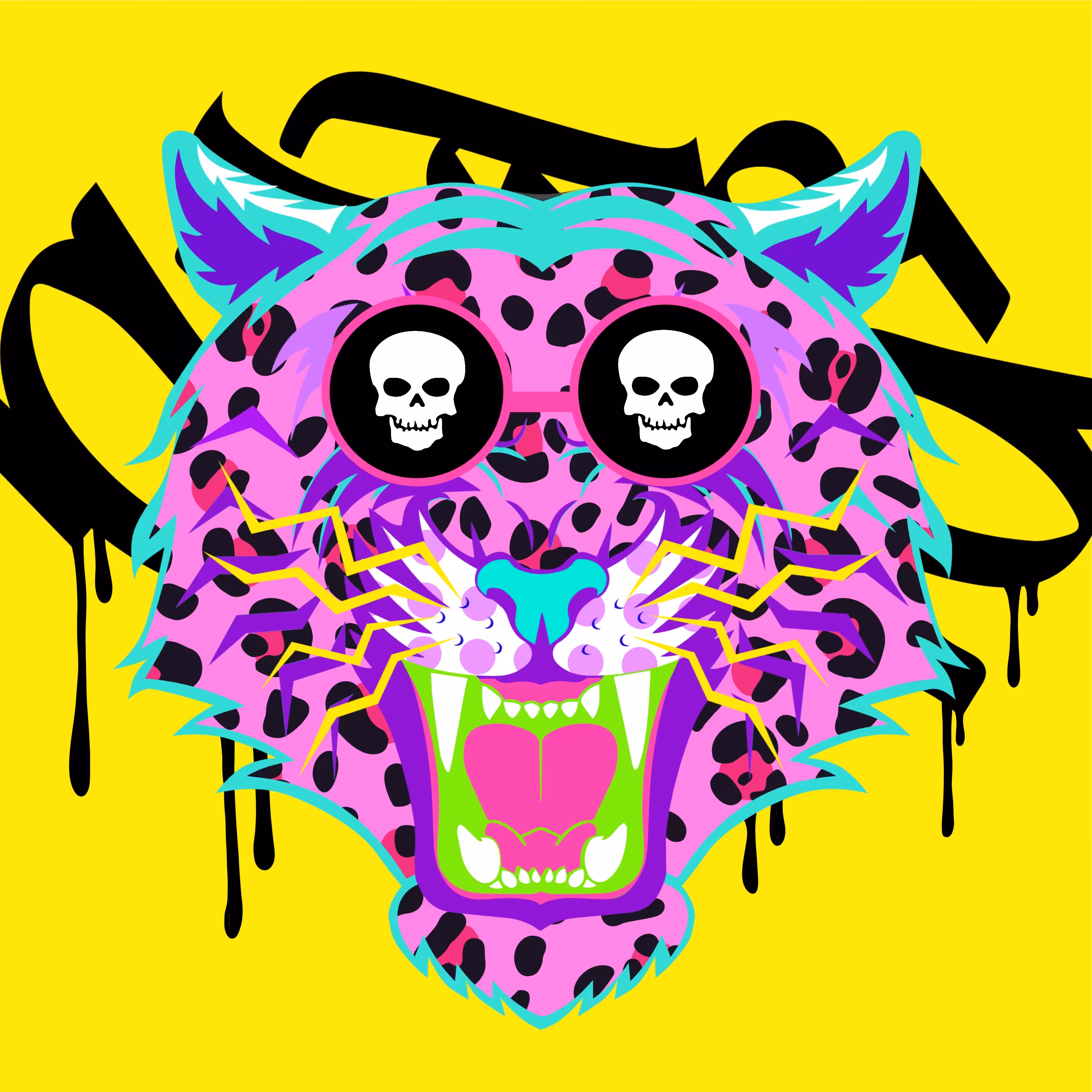 CRYPTO TIGER FACE #34