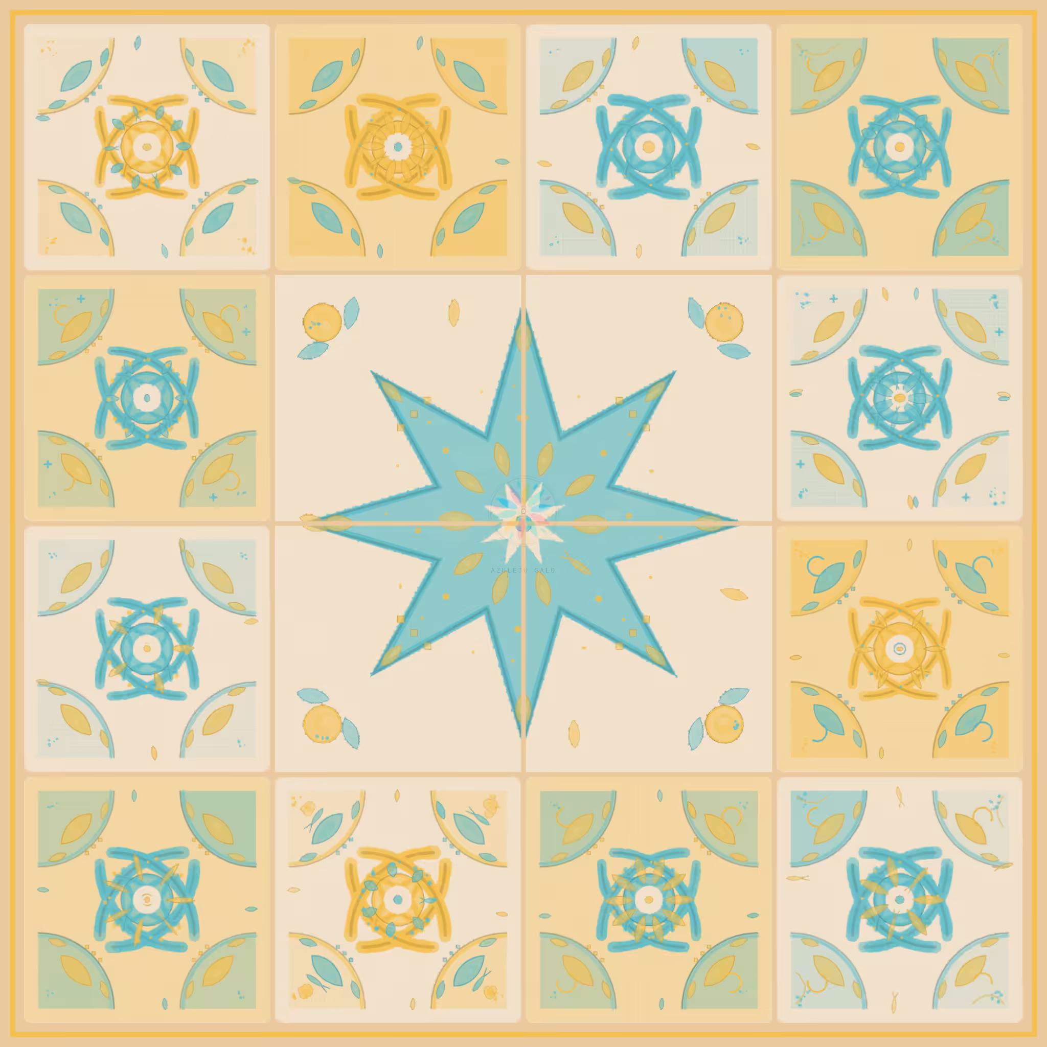 Azulejo Galo by Bryan Brinkman #2