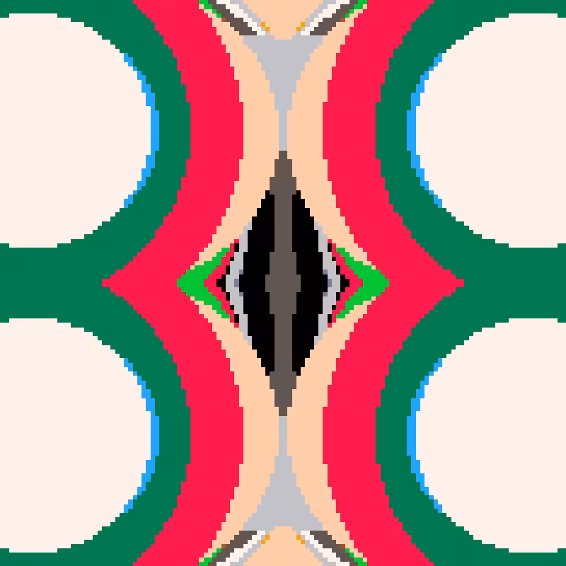 Rapid Psychedelic Inkblot Test Generator #74