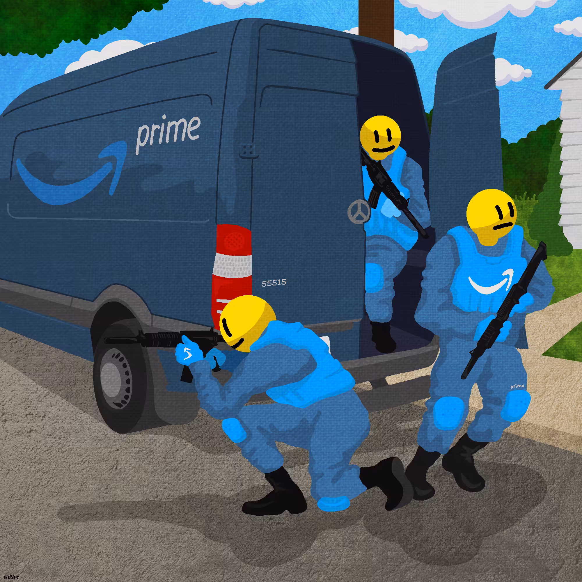 Gloomerican Dreams: Amazon Emergency Response Unit