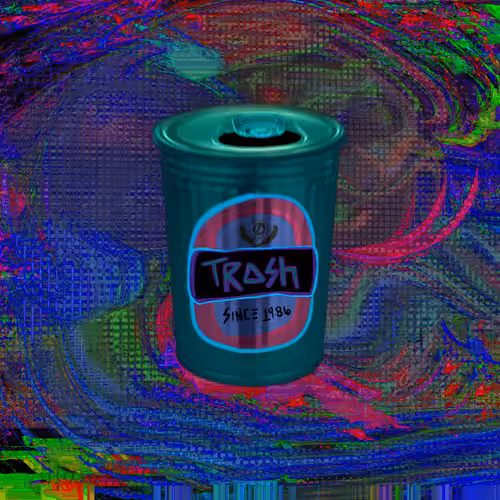 Magnolia Brush Pre-Galvanized Can of Liquid Trash #2