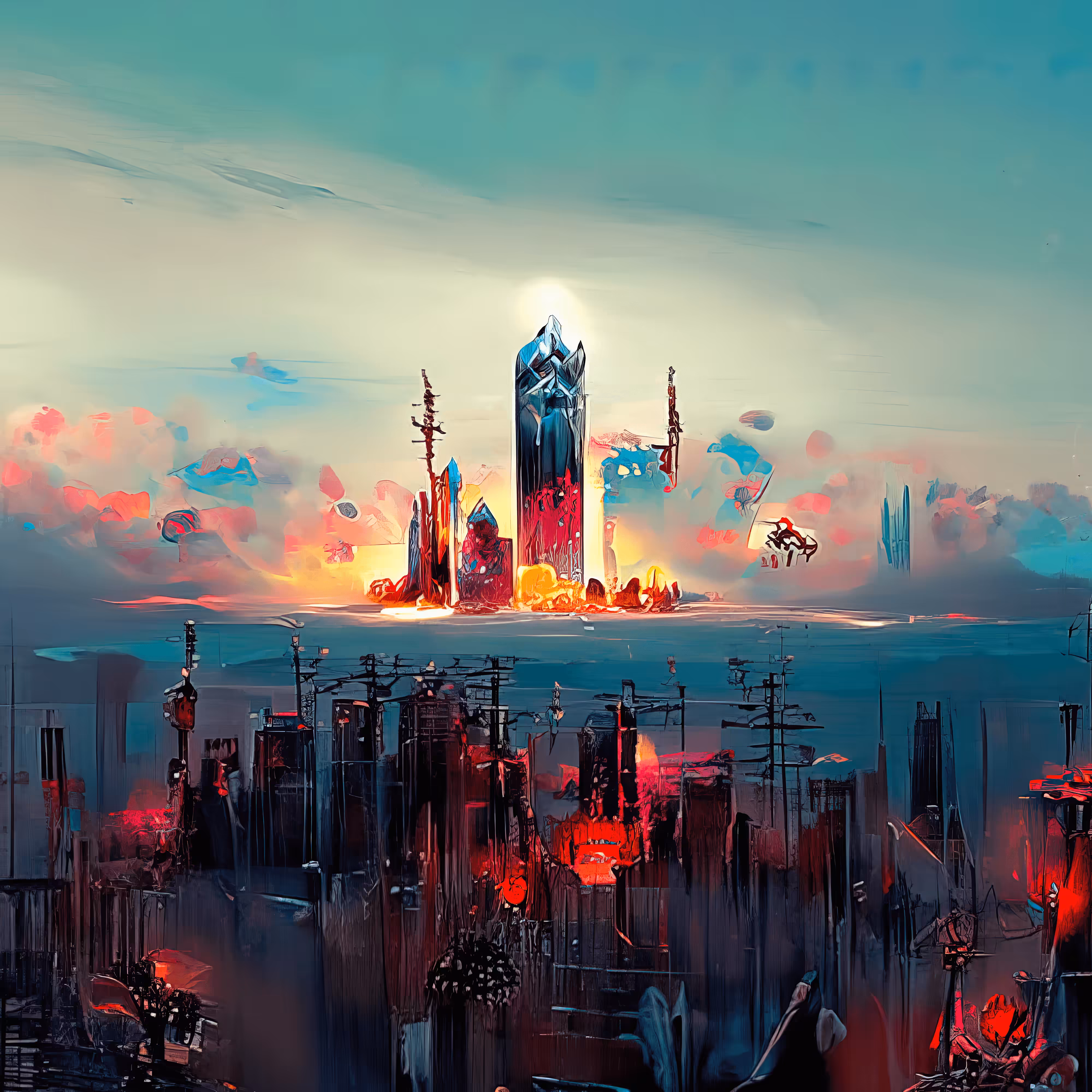 AI Fountain: City Of Doom #3