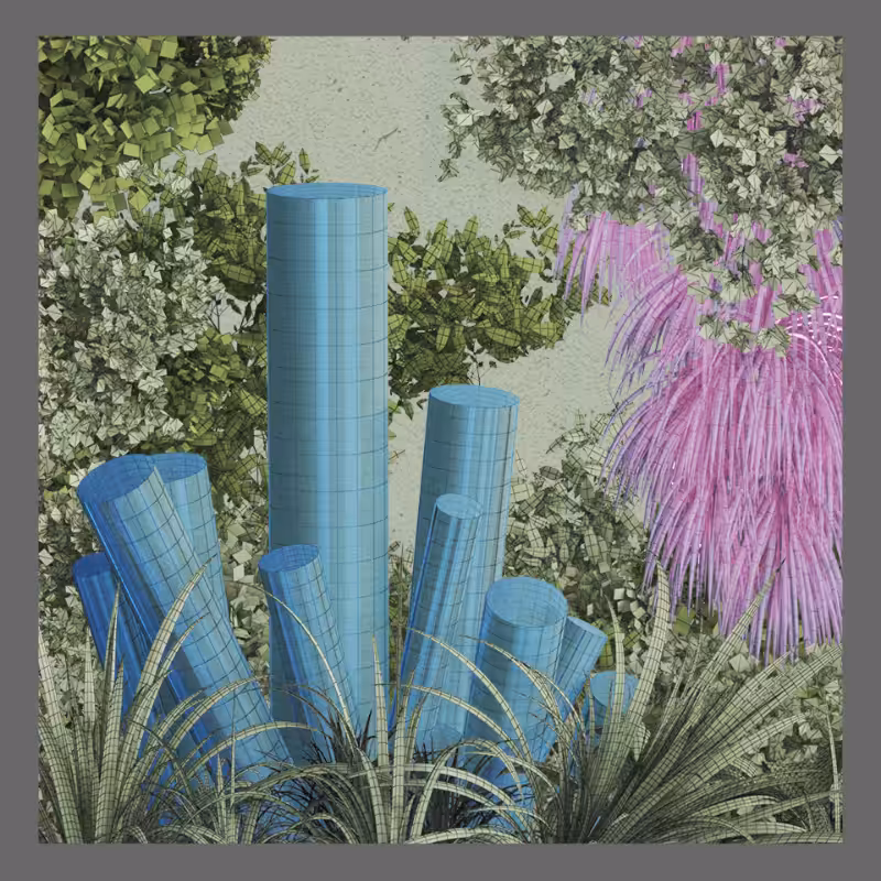 Geo-forest #3dart #45