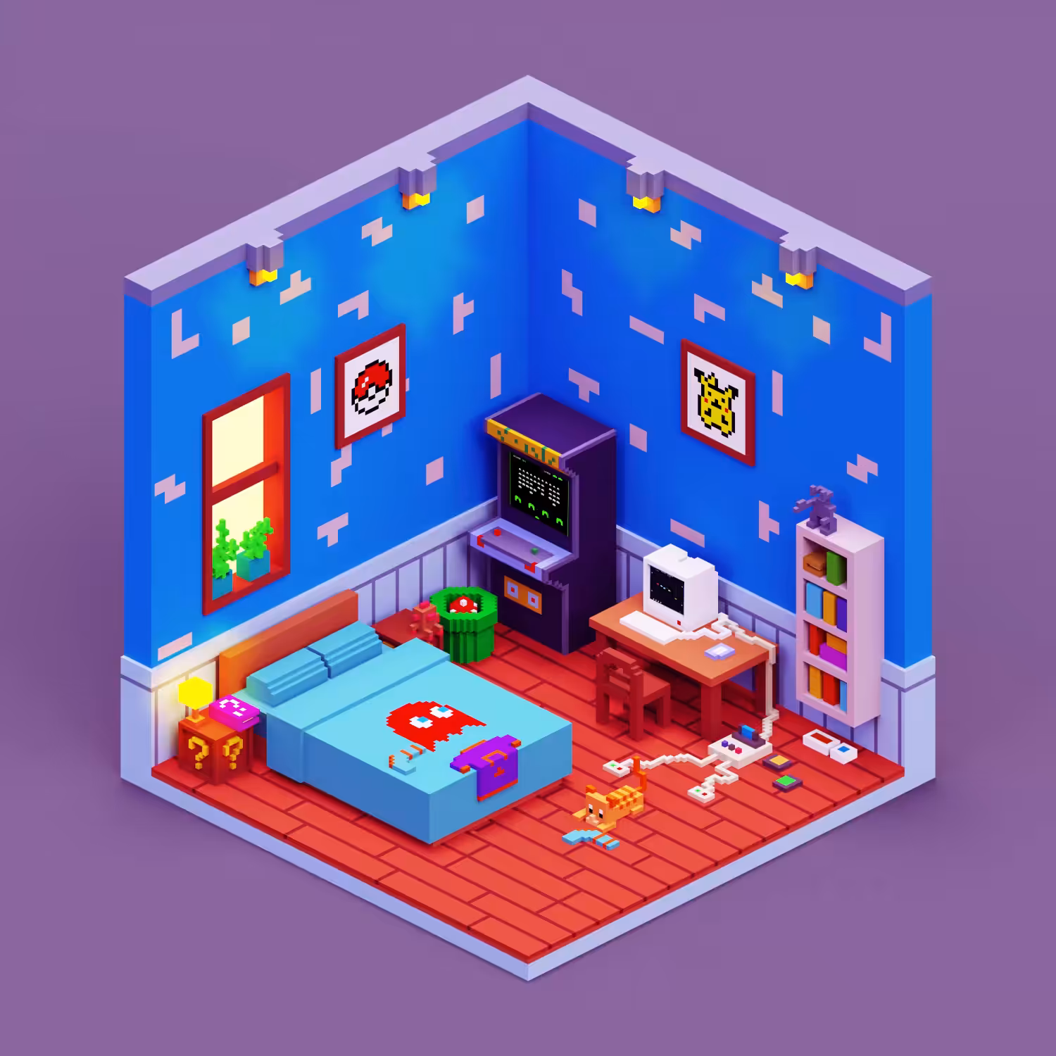 Voxel Room 8