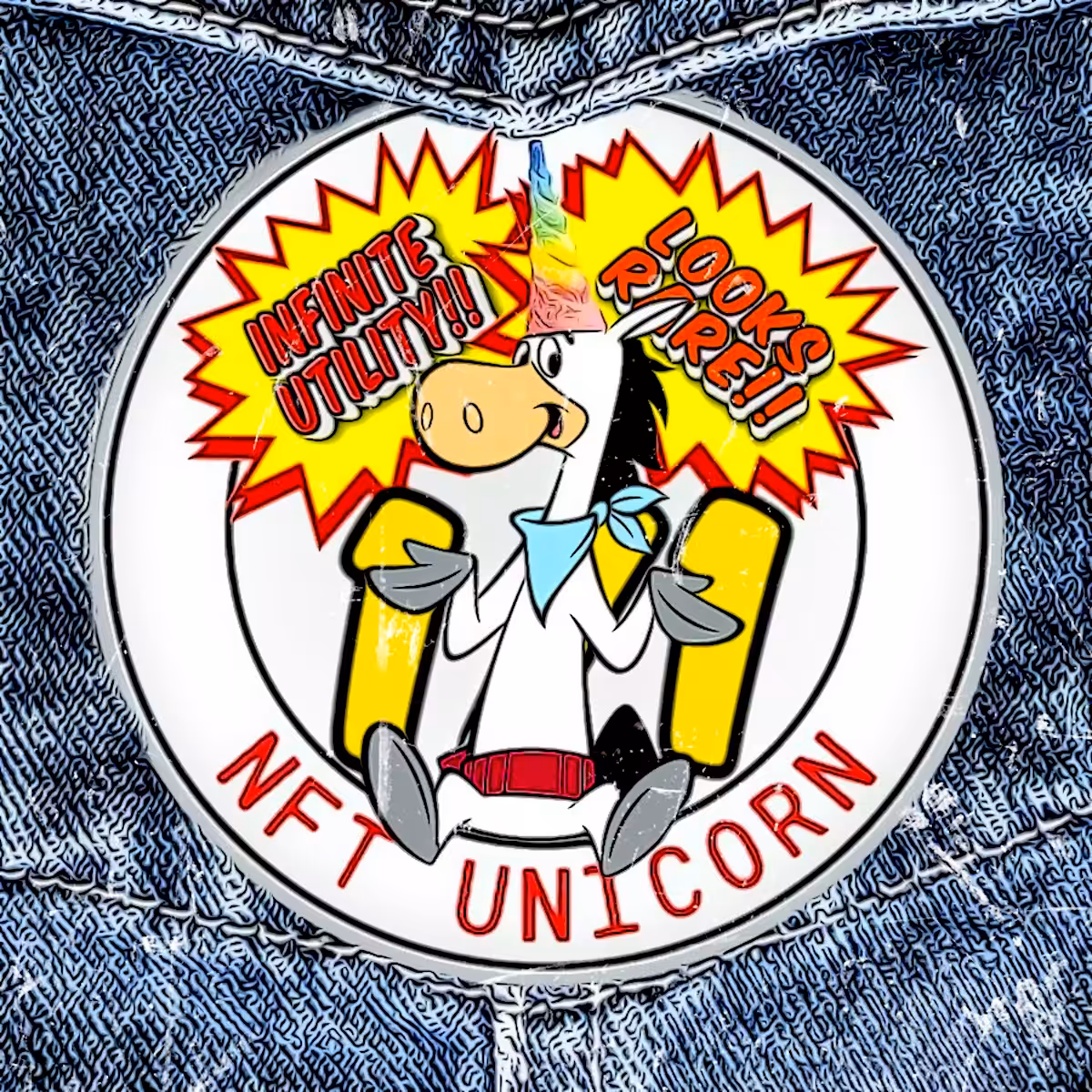 NFT UNICORN BUTTON
