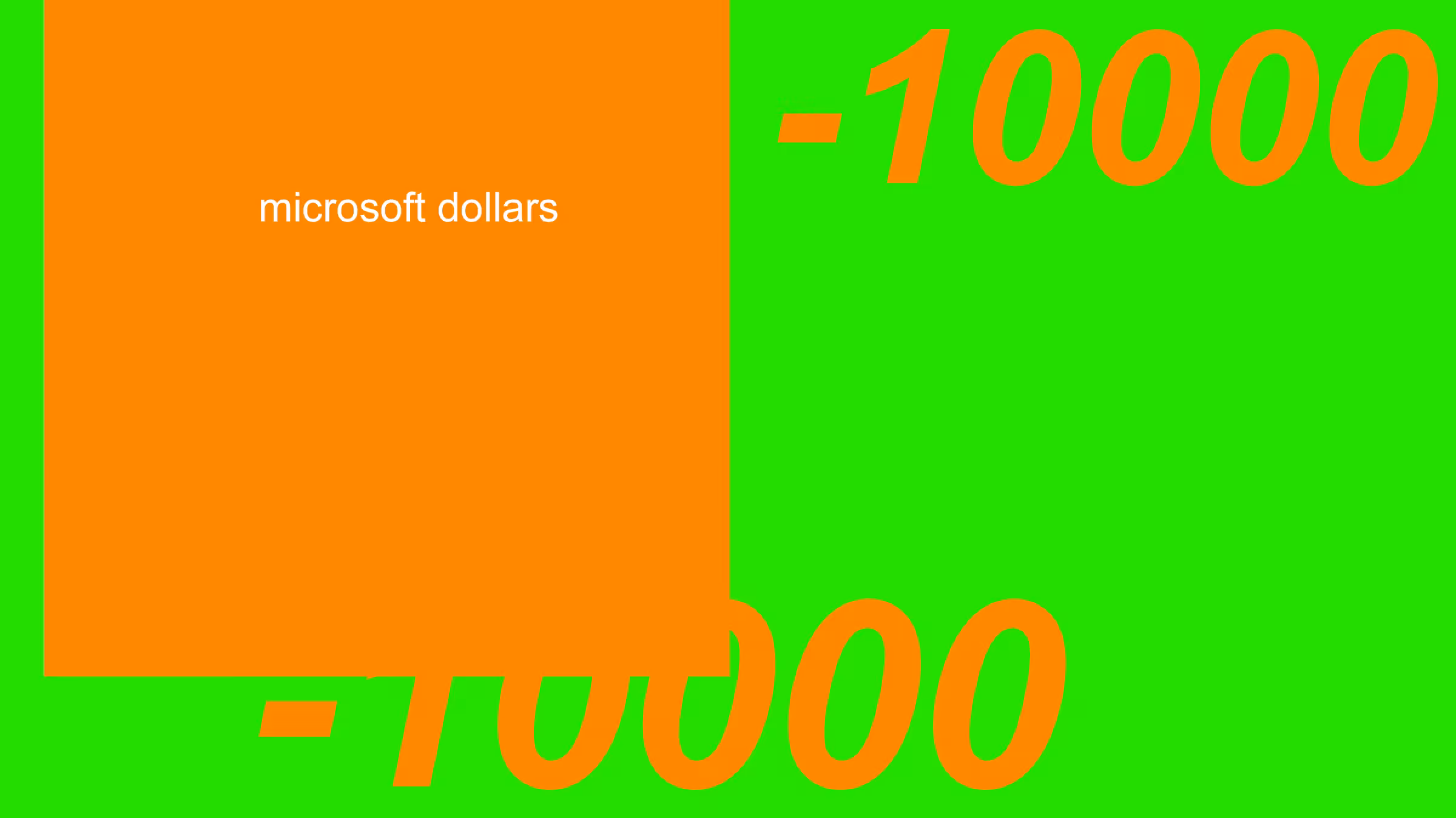 Microsoft Dollar