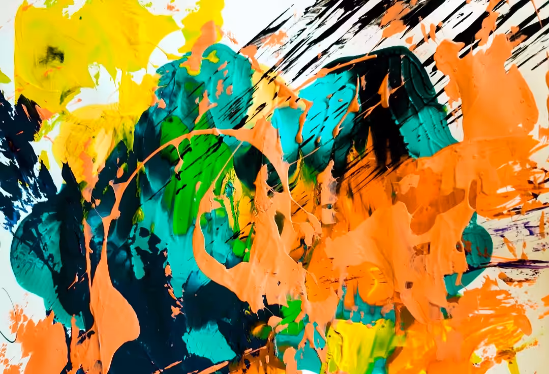 Abstract sunset