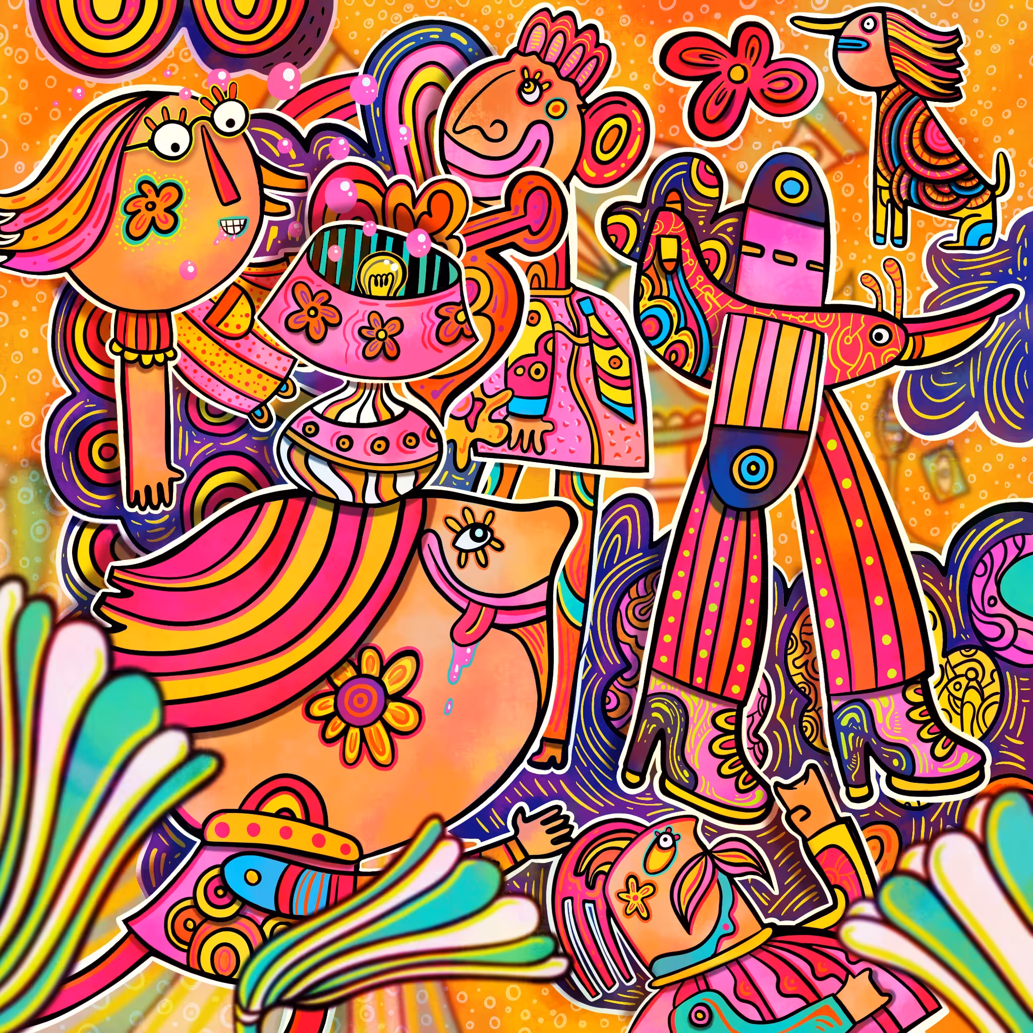 Aerobird & Weird Girl