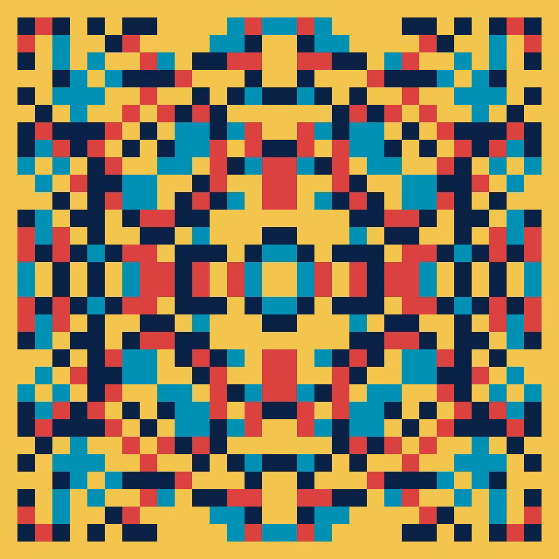 Pixel Mandala #64