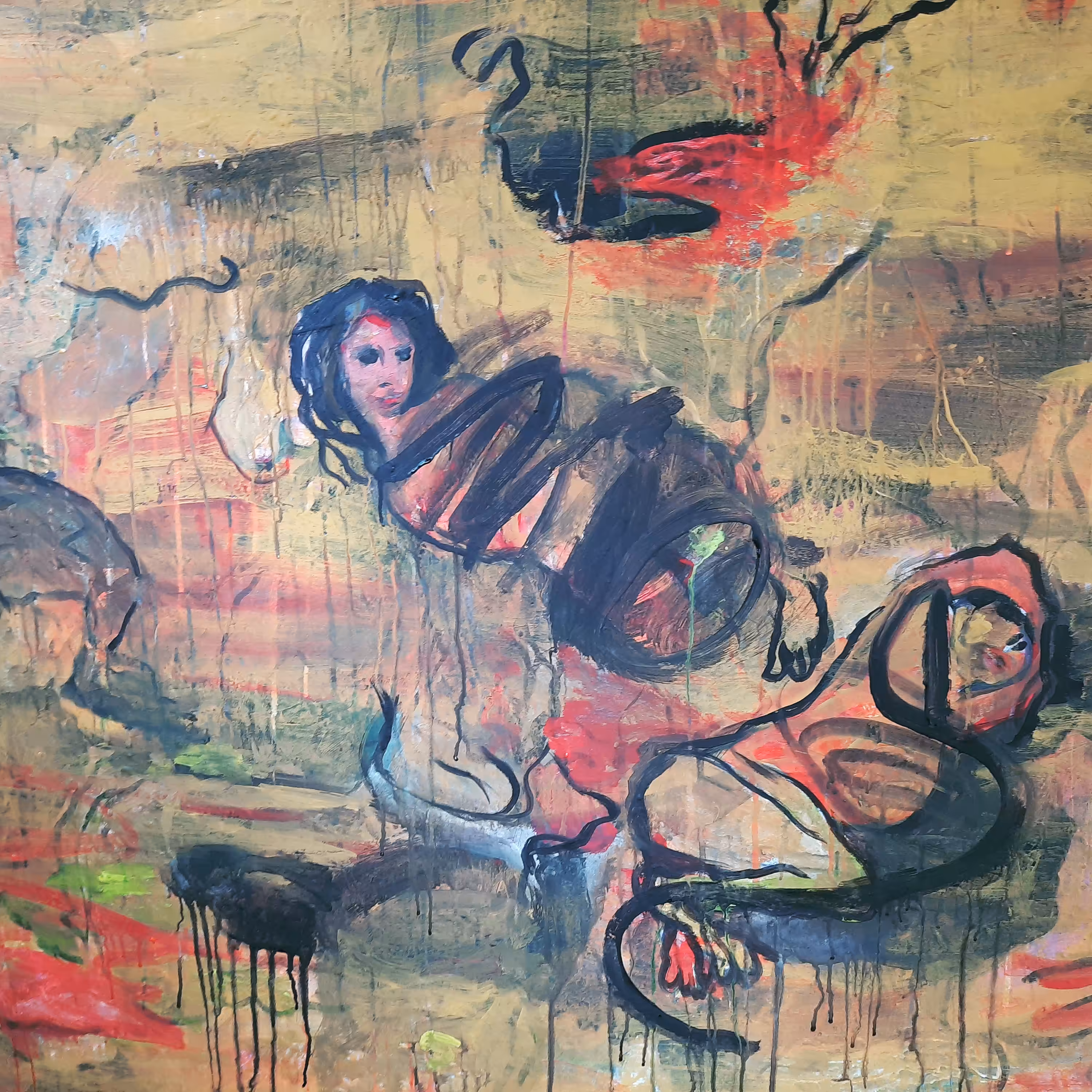 Abstractin painting