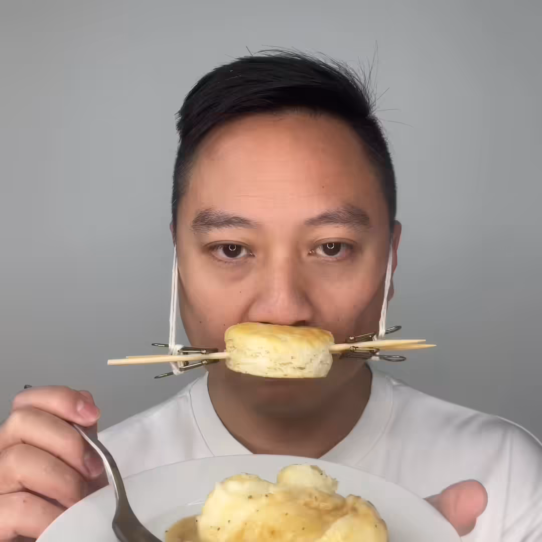 Mashed Potatoes and Biscuit
