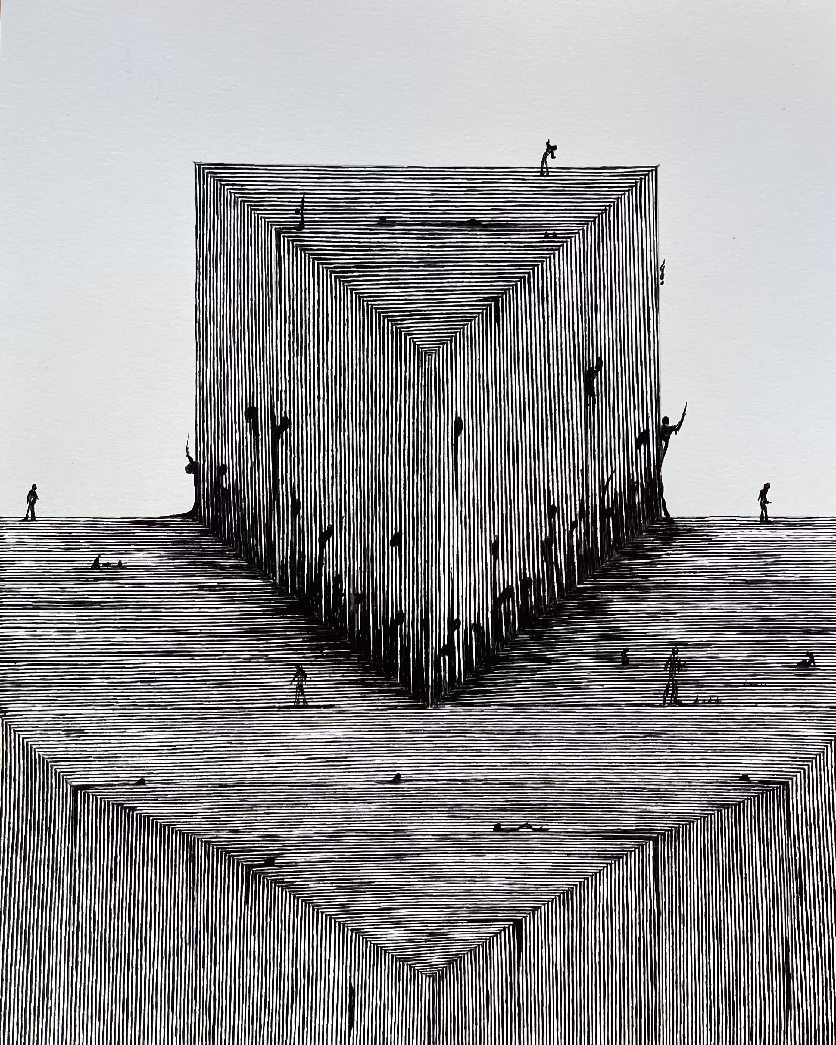 8 1/2 Circle Of Hell (or) A Monolithic Triangular Stump