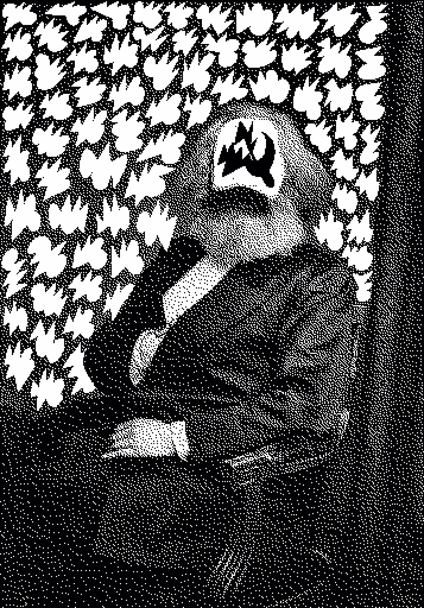 A portrait of Karl Dither Marx