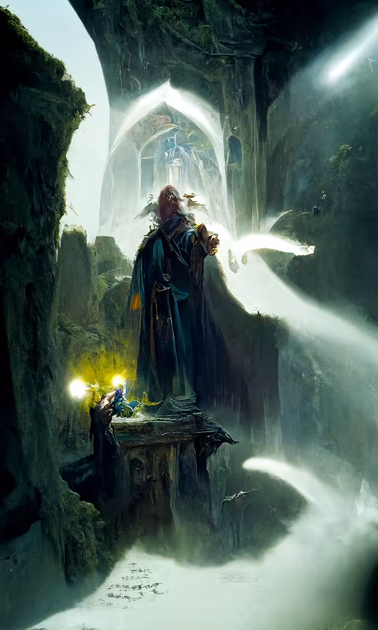 The Sorcerer and the Sacred Light #7
