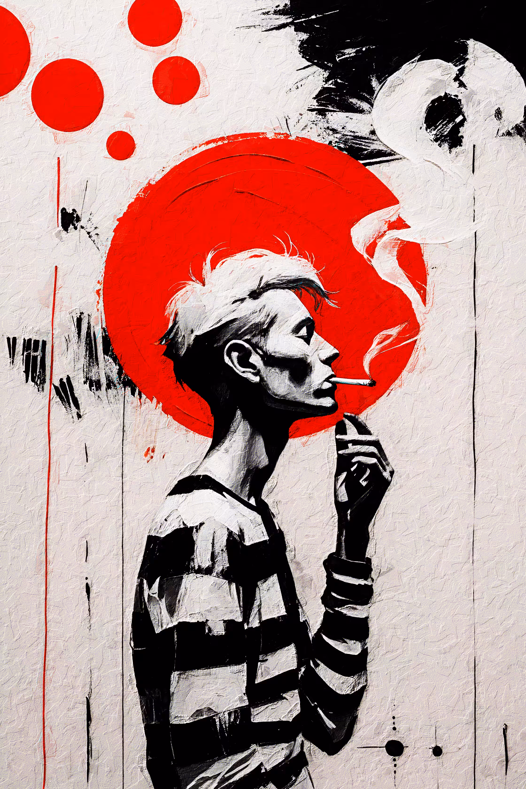 The bitter smoke of loneliness.