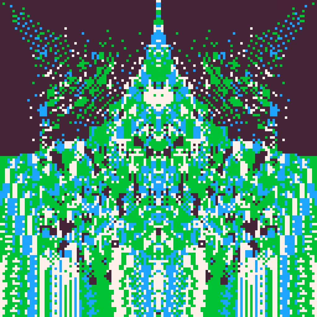 Ideocartogrpahy: Hyperspectral Temples #11