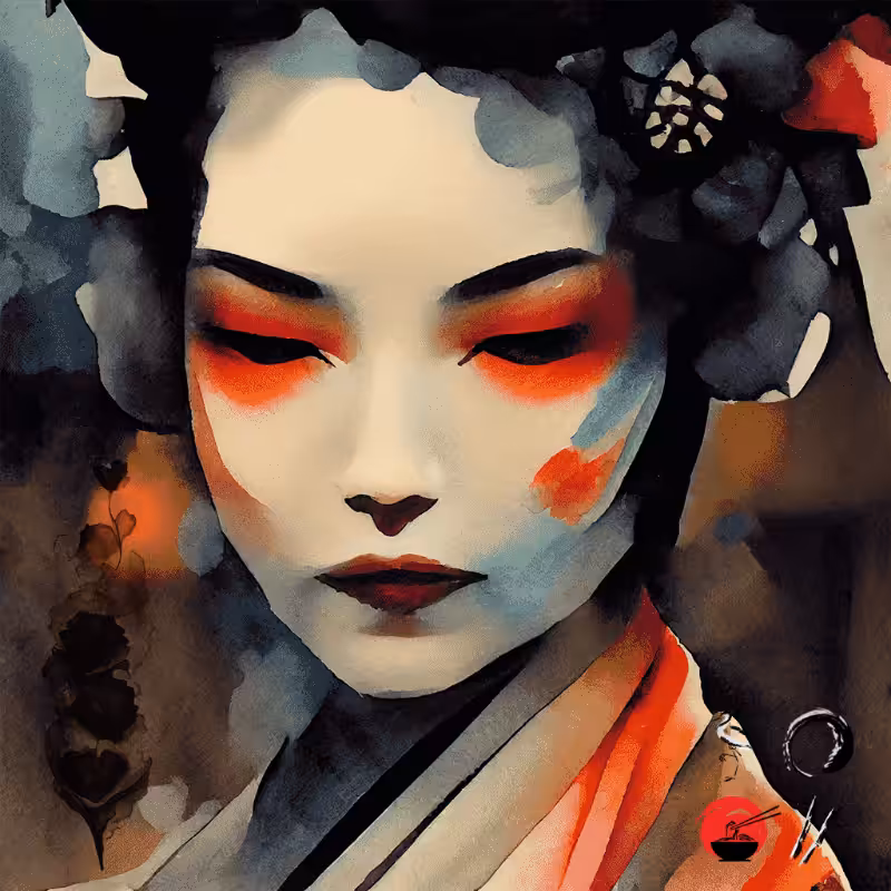 Black Rose and Geisha