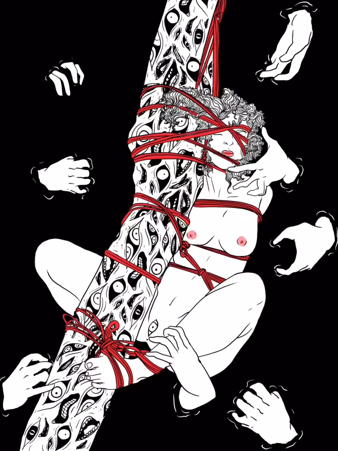 My mind drags me into the dark