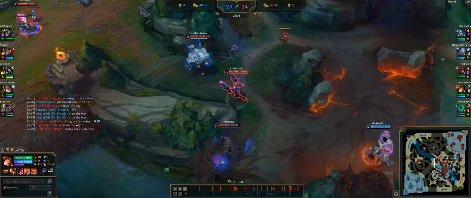 My First Penta Kill!