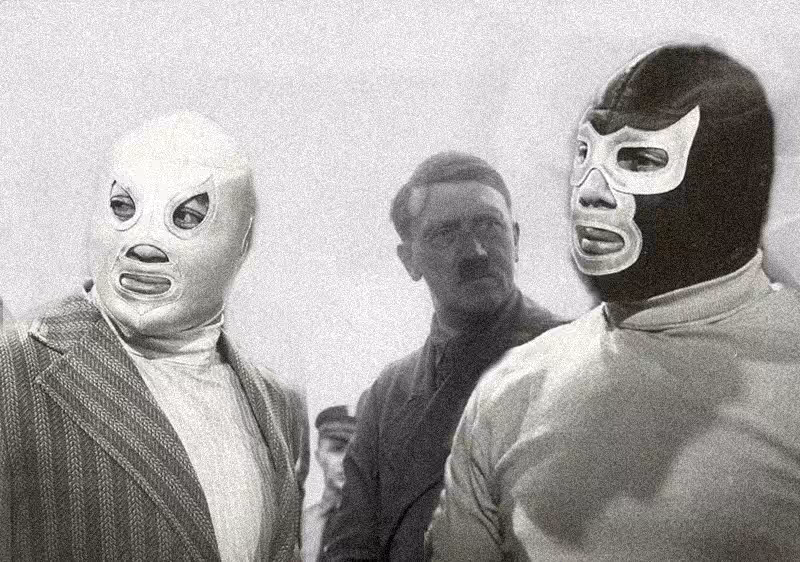 EL SANTO Y BLUE DEMON VS EL TERCER REICH