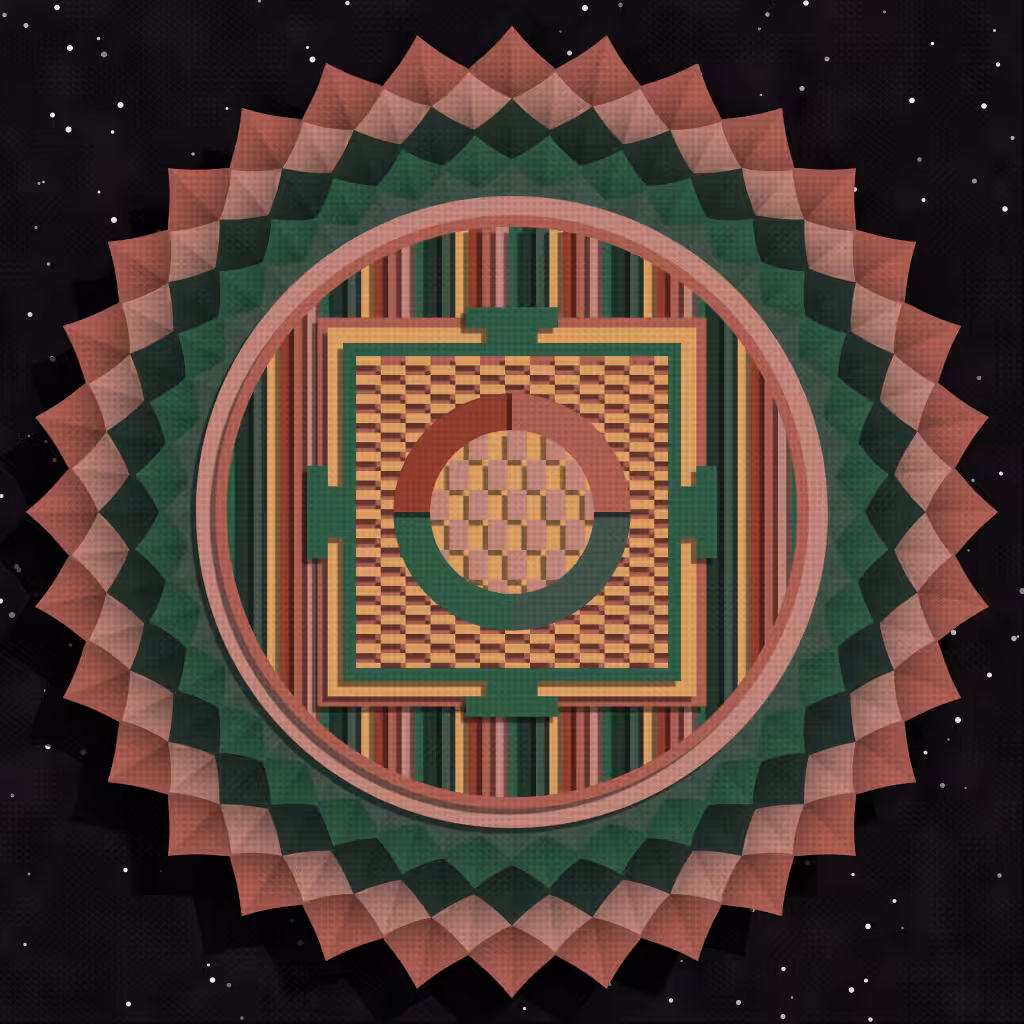 Paper Mandala #116