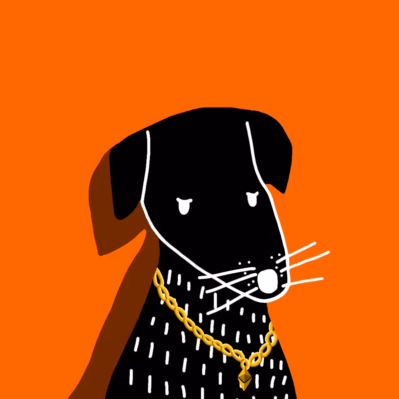 Nunin black dog.#02