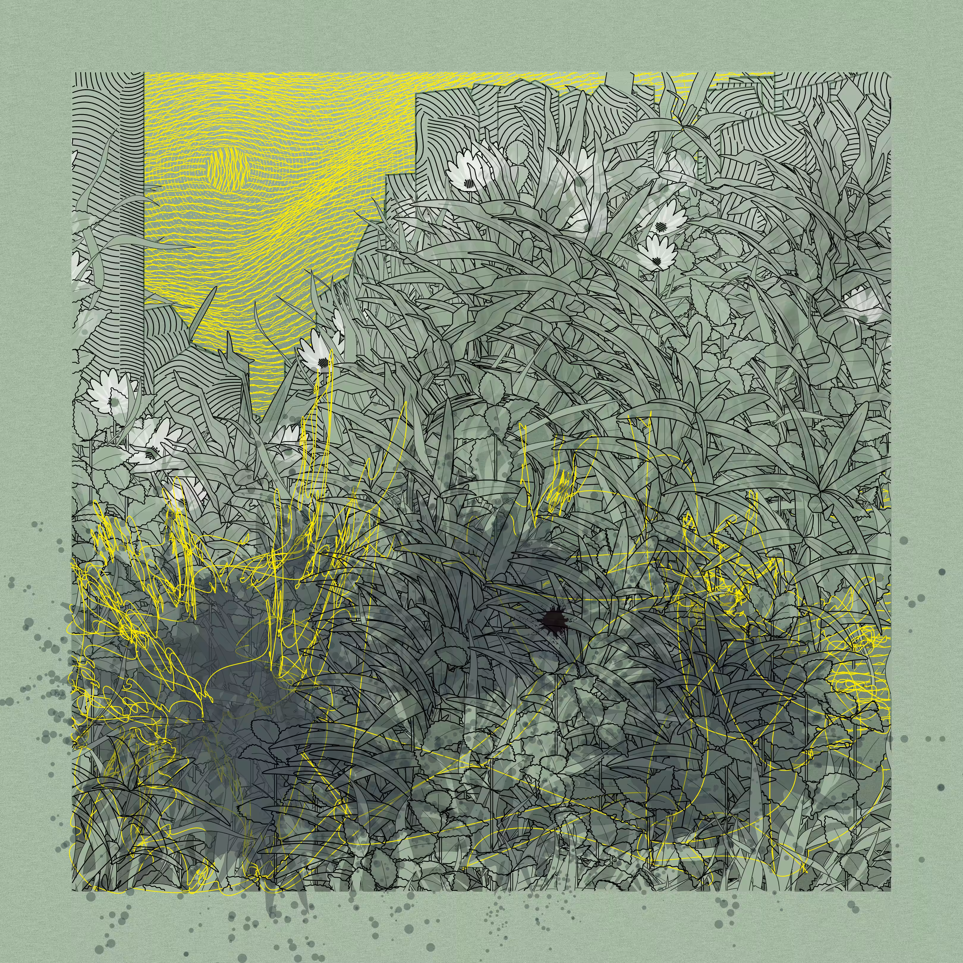 Landscape with Carbon Capture #107