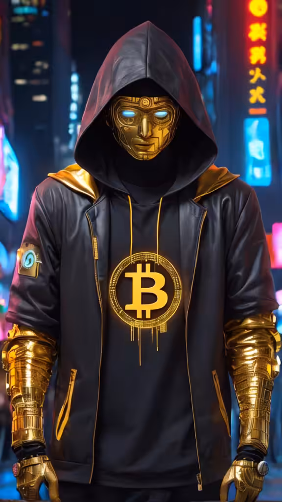 Satoshi Nakamoto in Neon City