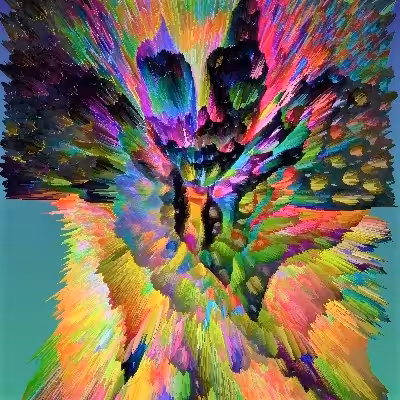 Perfect Abstract Art Polygon: The Butterfly Effect 