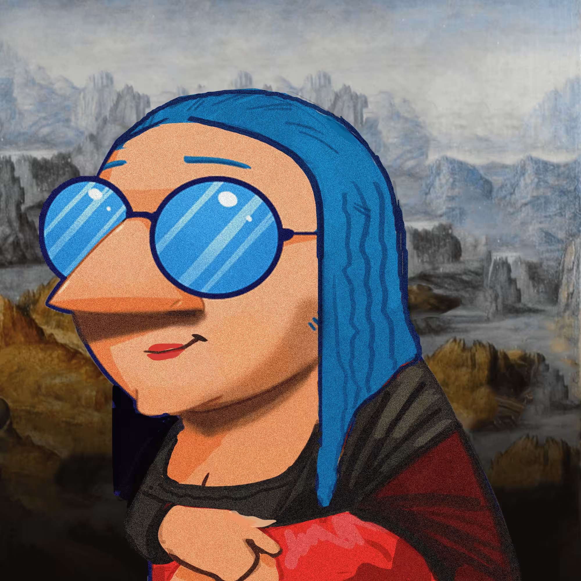 BlueHairGuy #027