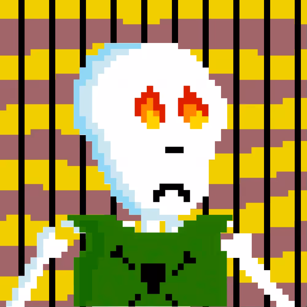 PIXEL SKULLETTI 1 #19