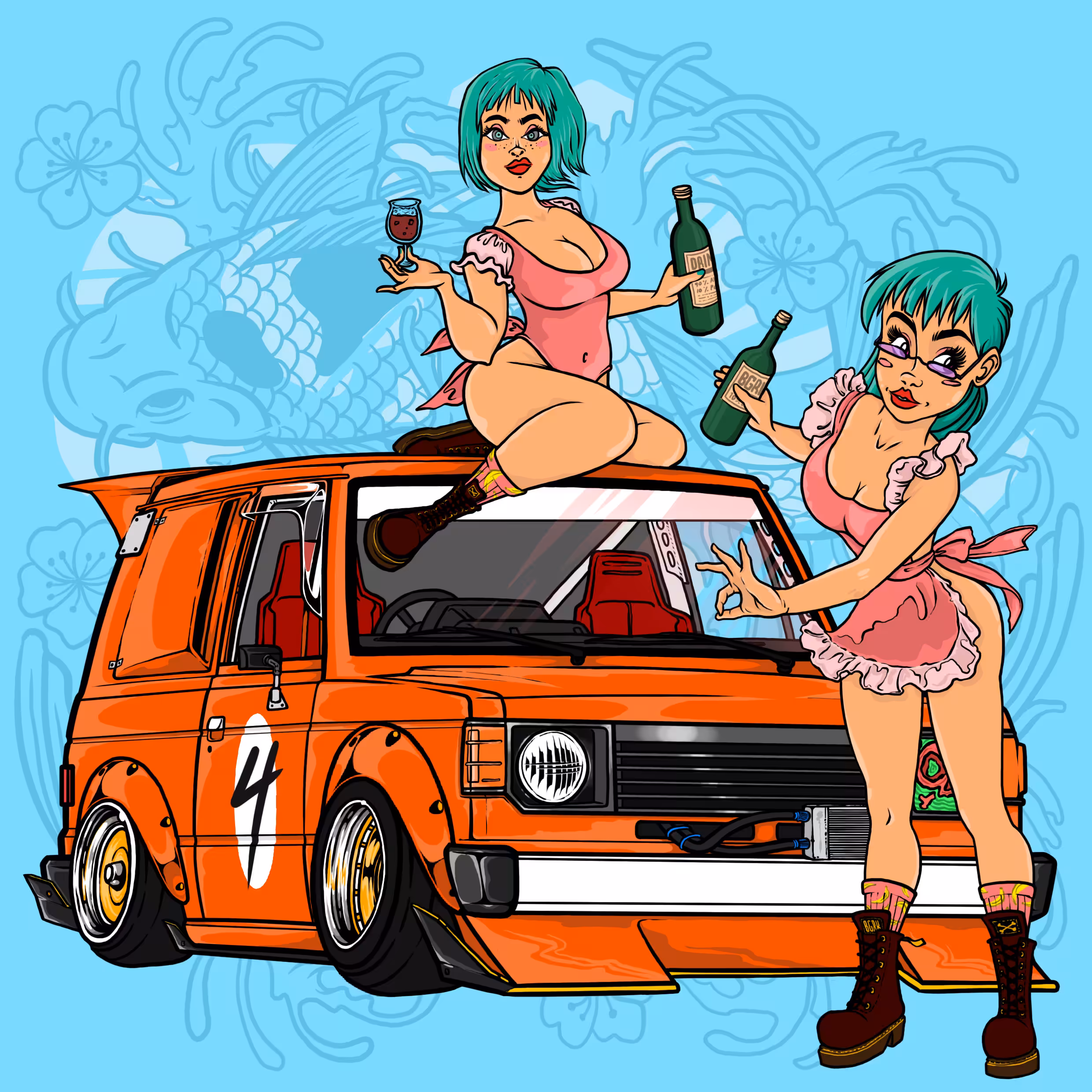 BGRK DRINKING GIRL