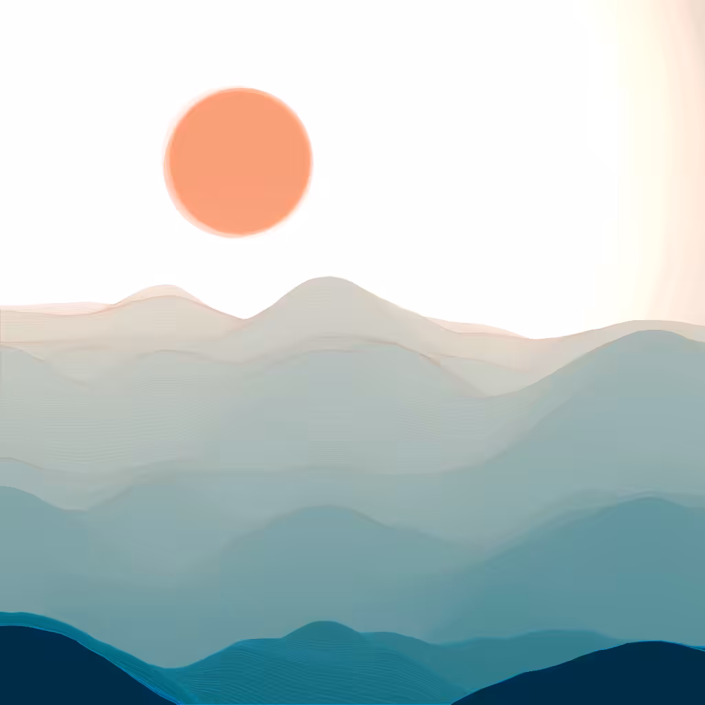 Valley at Dawn #13
