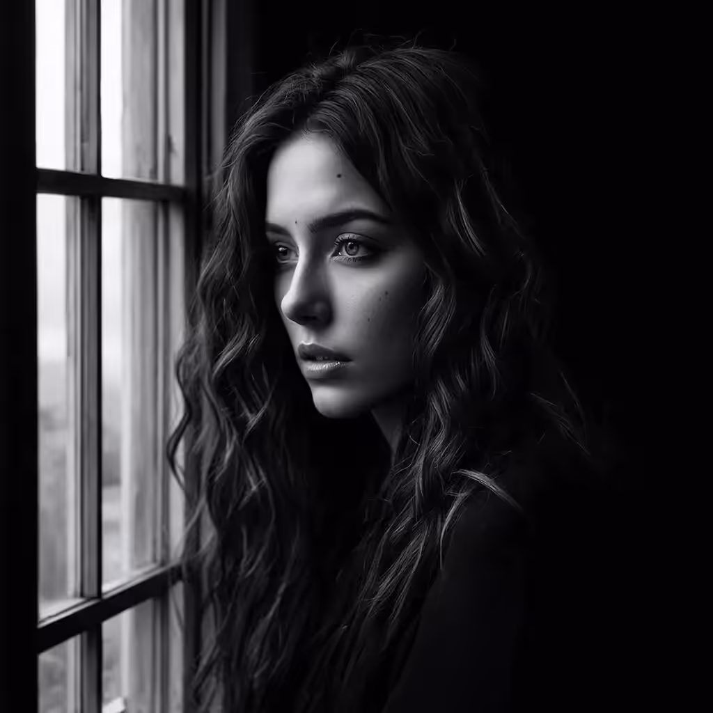 Through the glass