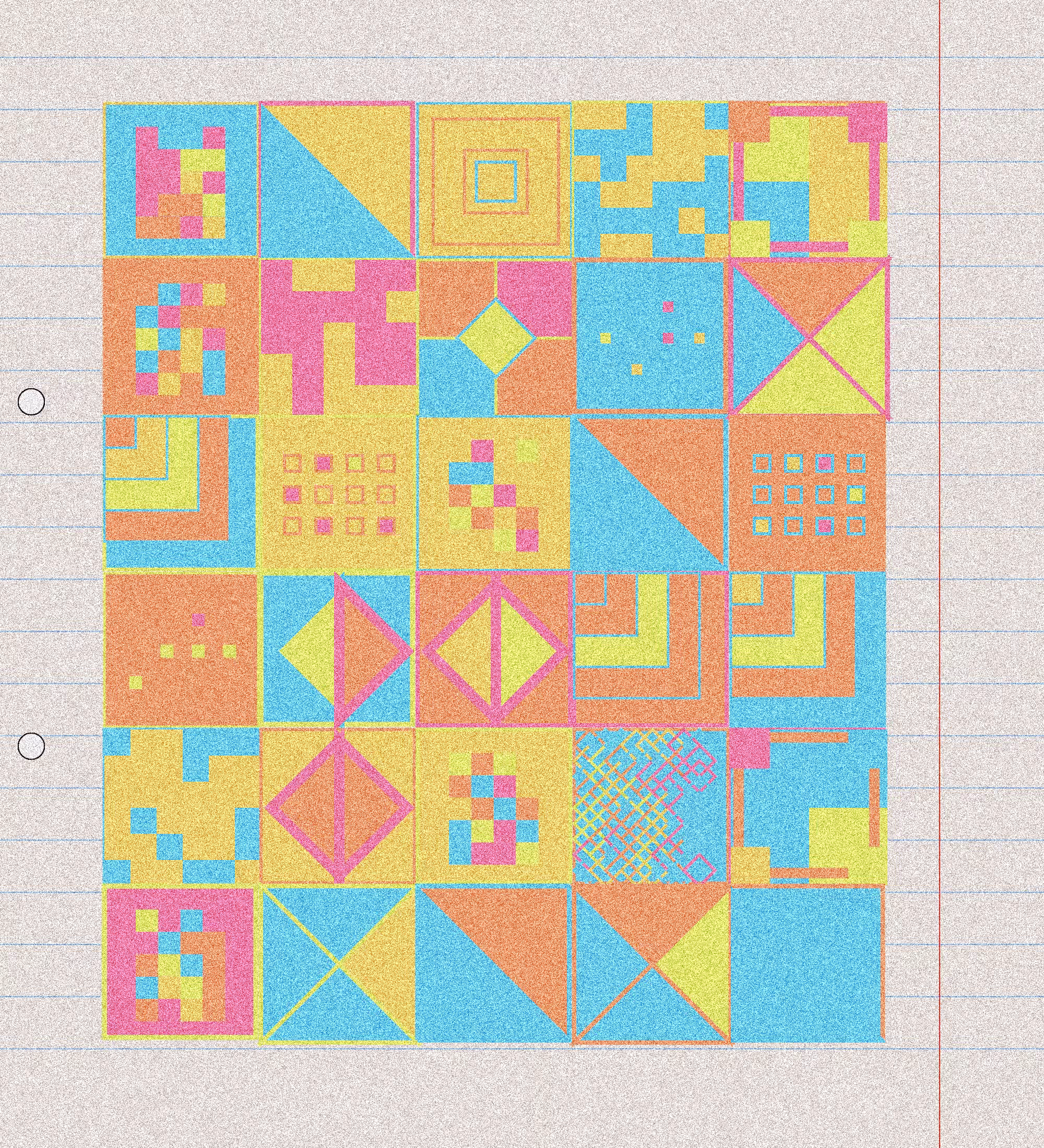 sketchbook page 8: annoying grid #38