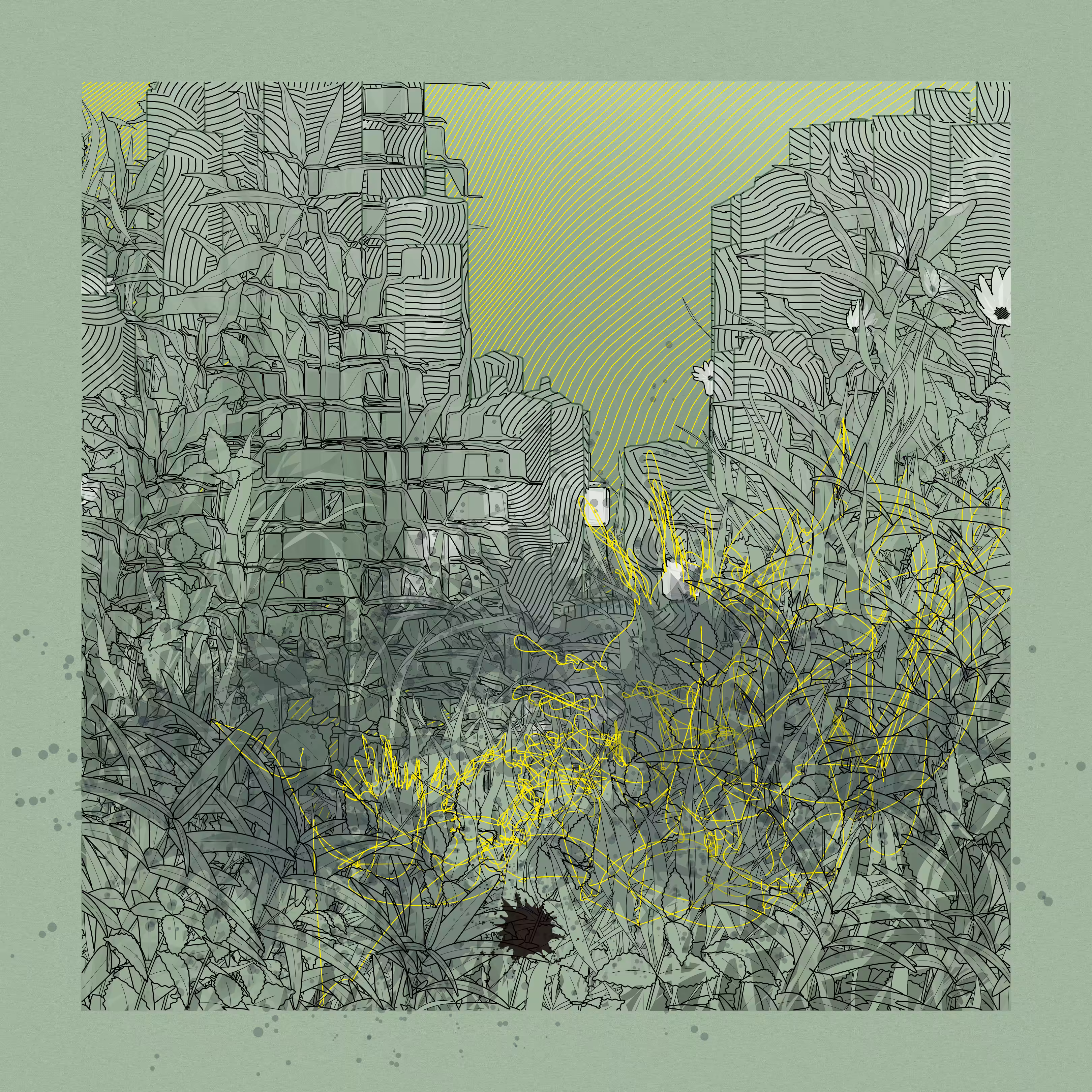Landscape with Carbon Capture #7628