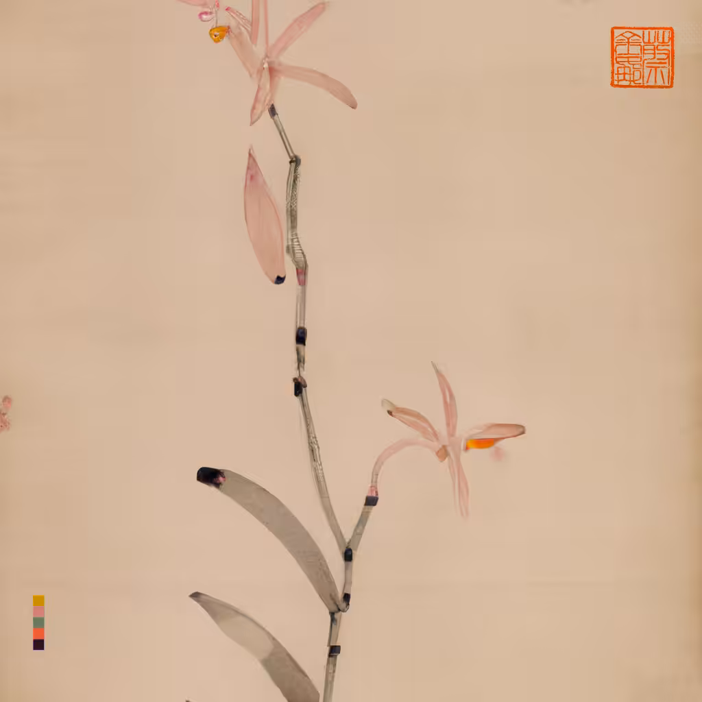The Elegance of an Orchid