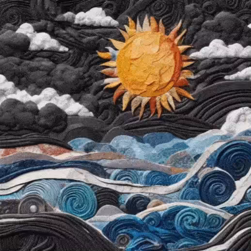Under the Radiating Sun