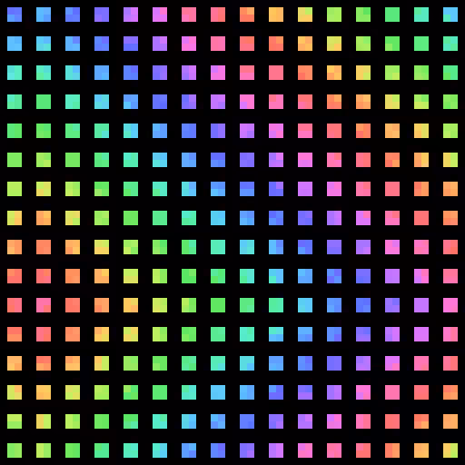 Animated RGB Squares #7