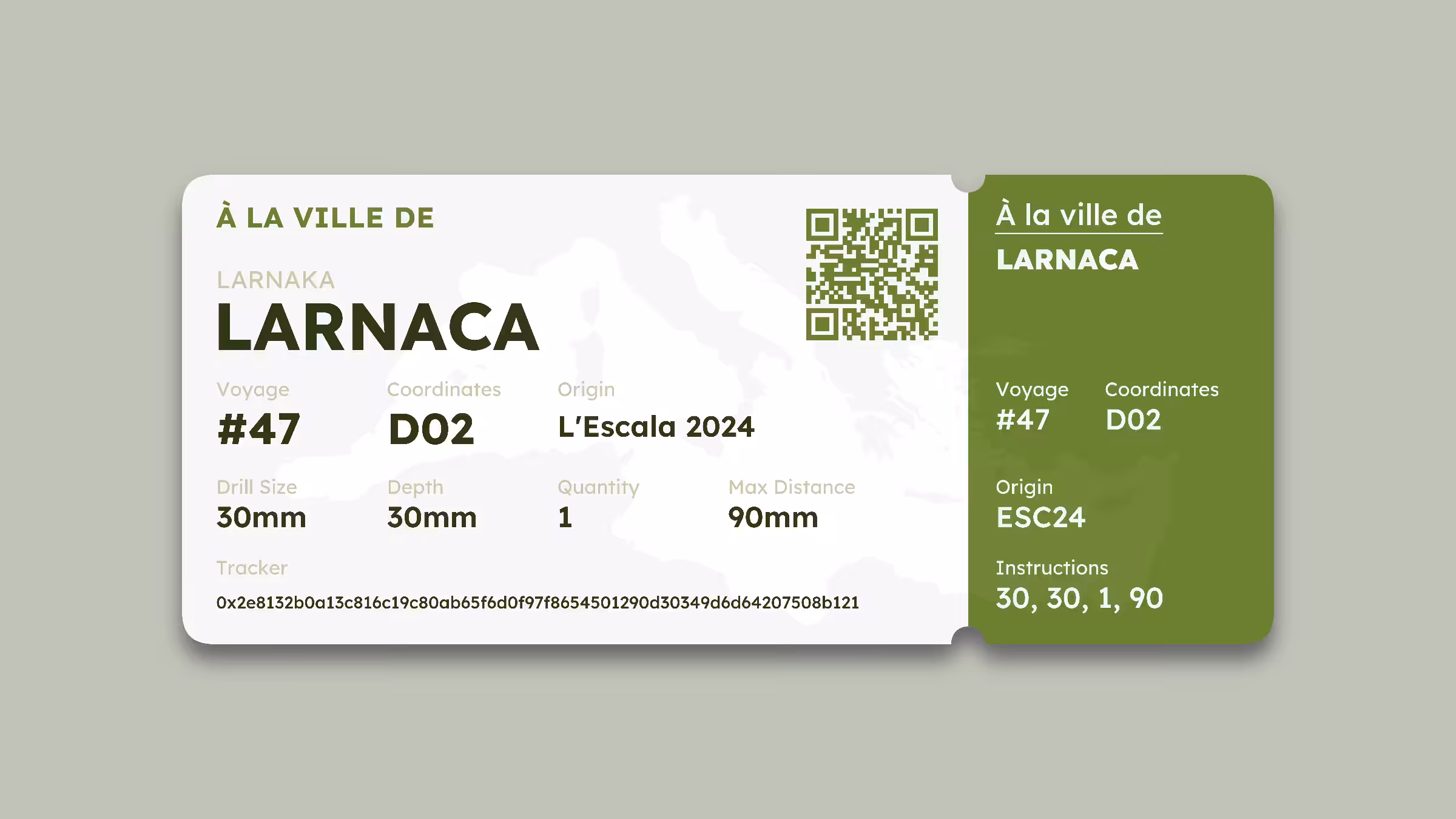 À la ville de #47