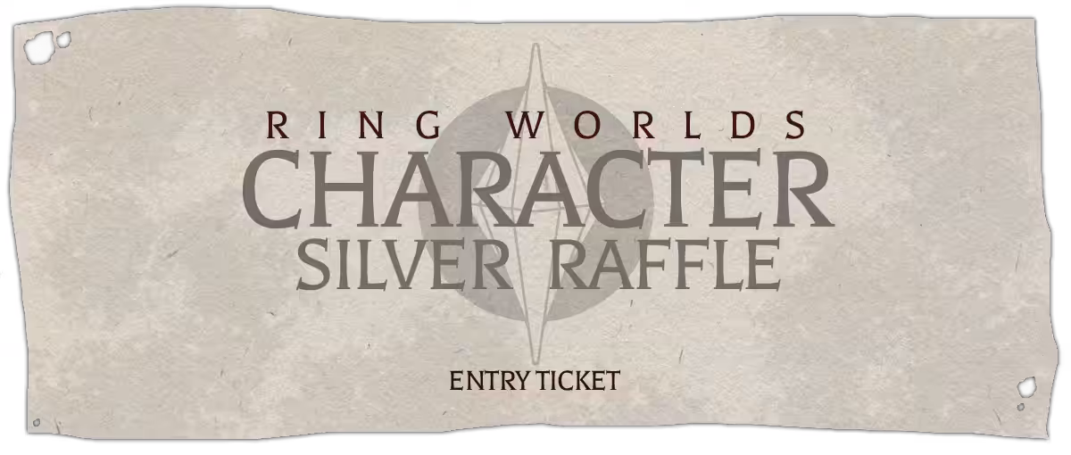 Silver Raffle Ticket